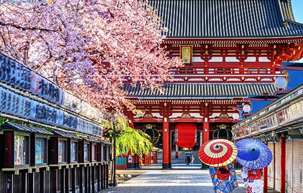 Ngôi đền cổ Asakusa Kannon (Nhật Bản)
